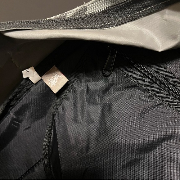 Stussy Camo backpack Original Gear, grey/black 14”x15”x9” - Picture 10 of 14
